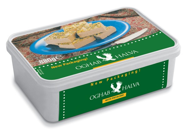 حلوای 800 گرم پسته ای عقاب