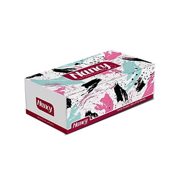 دستمال کاغذی 100 برگ سه لایه 36 عددی نانسی سری یونیک