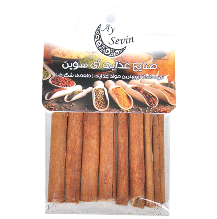 دارچین قلمی سلفونی 50 گرمی آی سوین