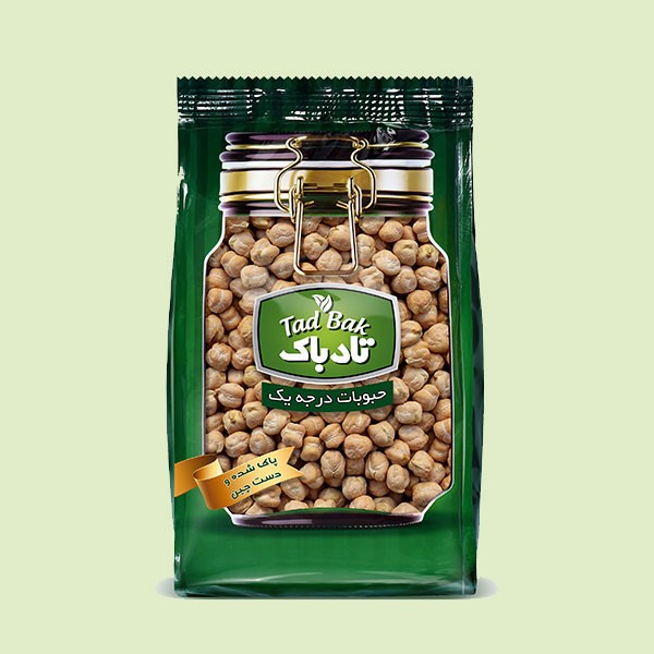 تادباک نخود 900 گرم استندآپ 12ع