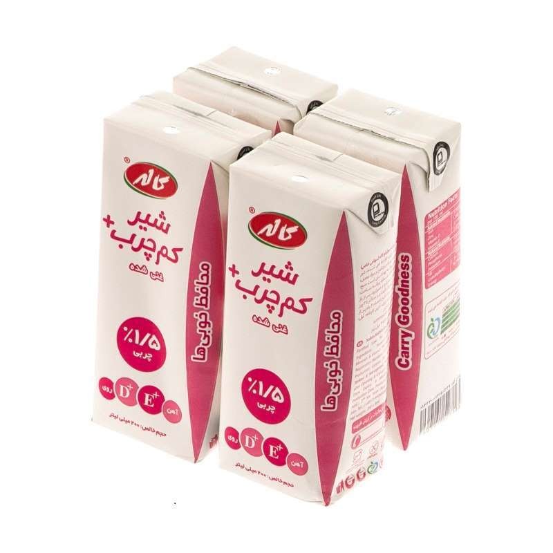 شیر کم چرب کاله - 200 میلی لیتر