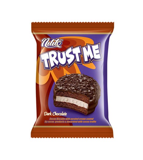 والس تراست می تکی  رویال کاکائویی با روکش شکلاتی با تزئین ترافل کاکائویی 24 تایی