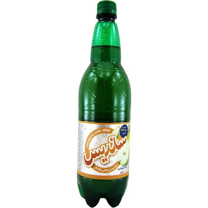 ساندیس نوشیدنی گلابی گازدار یک لیتری 6 عددی