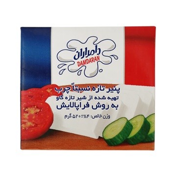 پنیر پاکتی نسبتا چرب 520 گرمی دامداران
