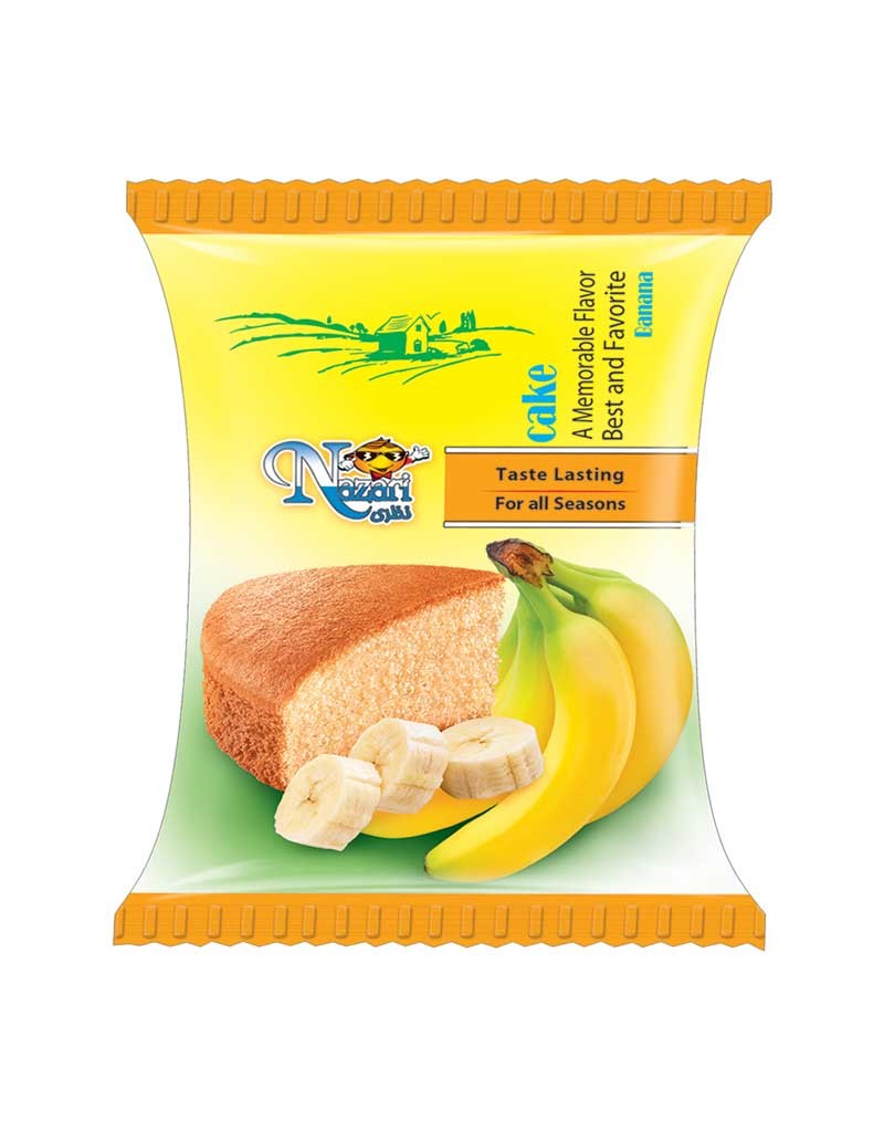 کیک میوه ای موزی 