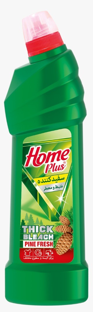 مایع سفید کننده غلیظ سبز 750 گرمی 12 عددی هوم پلاس