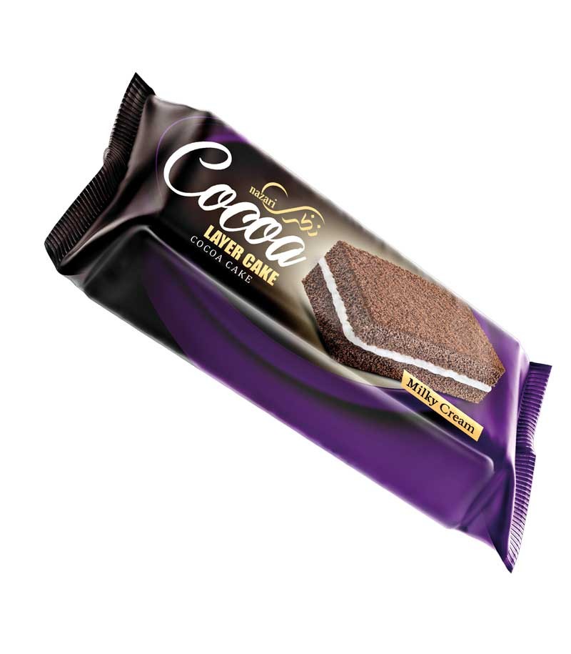 کیک لایه ای مخملی 