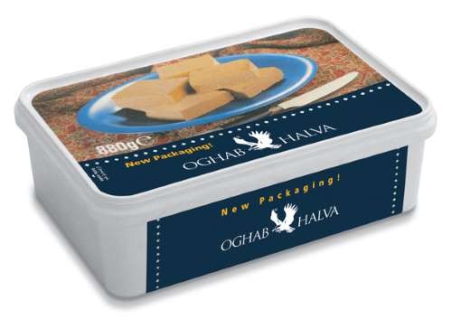 حلوای 800 گرمی ساده عقاب