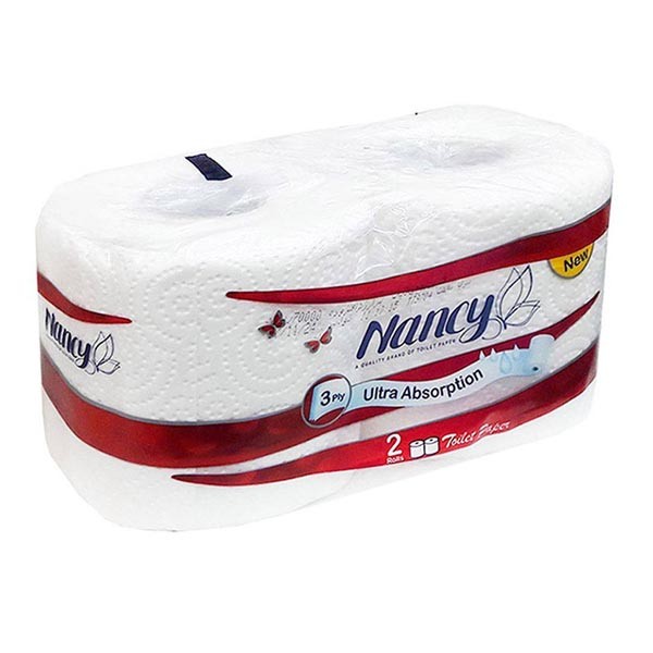 دستمال توالت دو قلو نانسی P.T.P