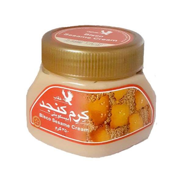 کرم کنجد بیسکوئیتی 350 گرمی عقاب