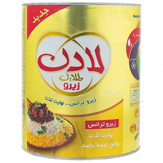 لادن روغن نیمه جامد طلایی 2.7 کیلویی