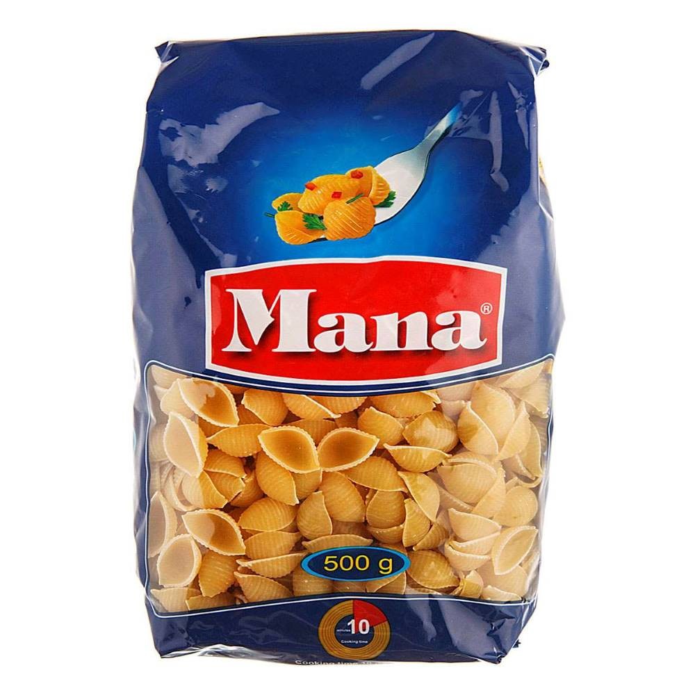 مانا پاستا گوش ماهی کوچک 500 گرمی