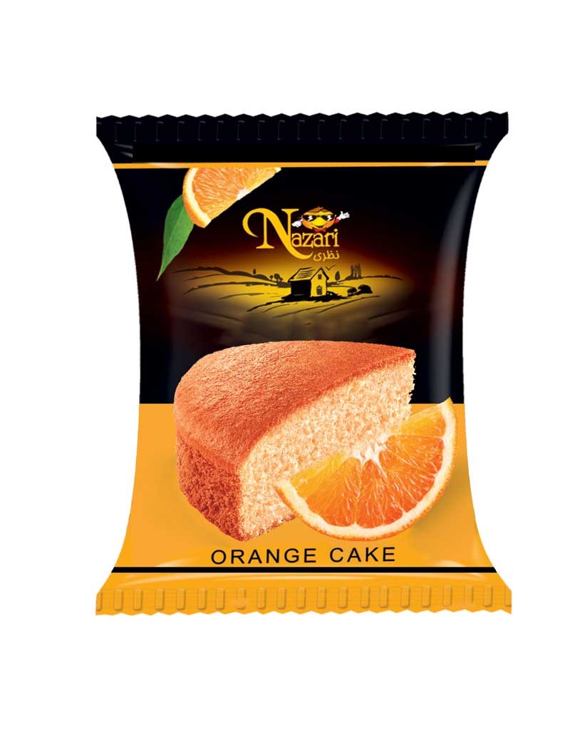 کیک میوه ای پرتقالی 