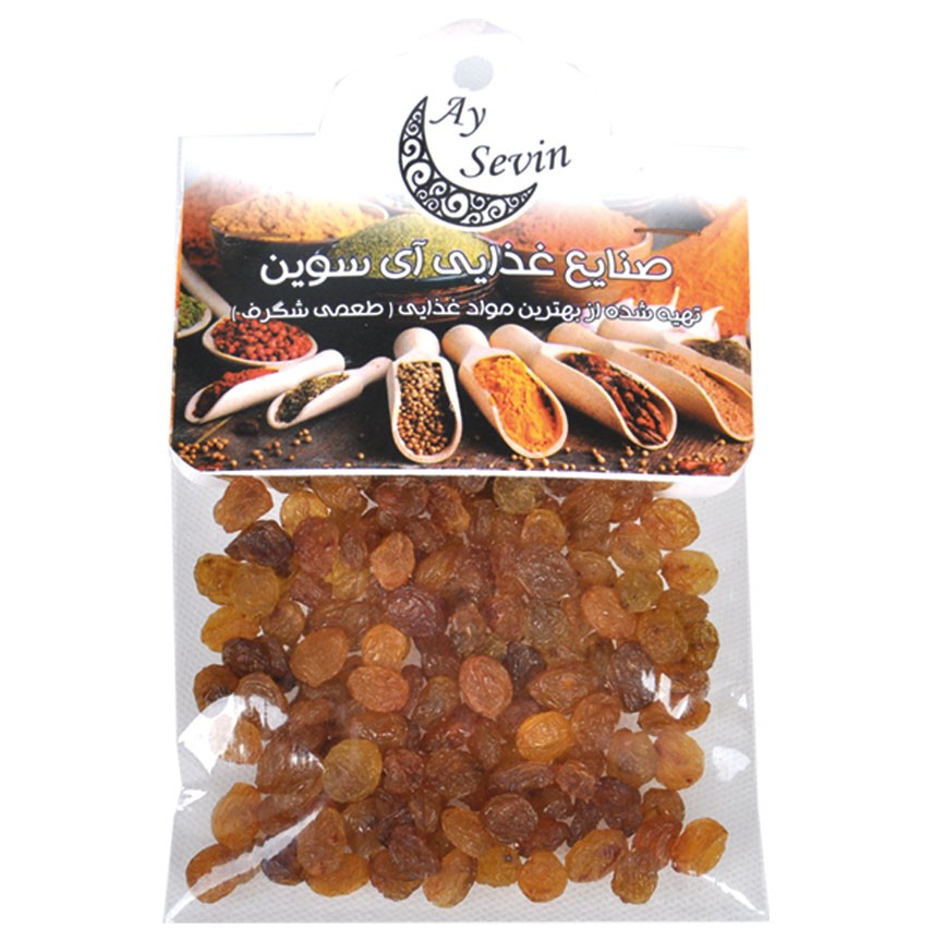 کشمش پلویی سلفونی ۴۵۰ گرمی آی سوین