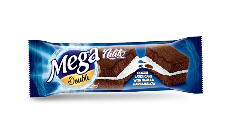 کیک لایه ای مگا دابل کاکائویی مار شمالو وانیل24 عددی (پک شیرینگ 4)