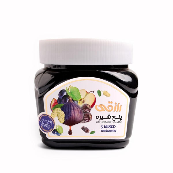 پنج شیره 400 گرمی رازقی