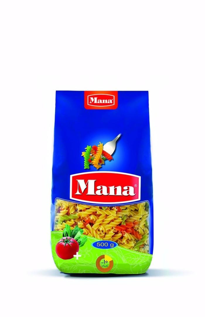 ماکارونی مته ای سبزیجات