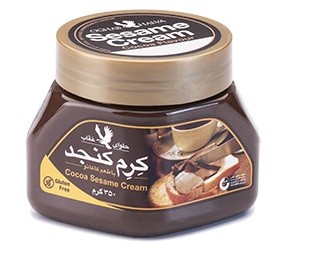 کرم کنجد کاکائویی 350 گرم عقاب