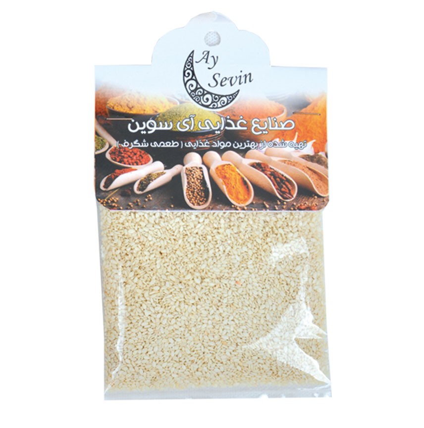 کنجد سفید سلفونی 50 گرمی آی سوین
