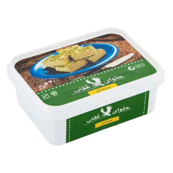 حلوا شکری پسته و بادام زمینی 400 گرمی عقاب