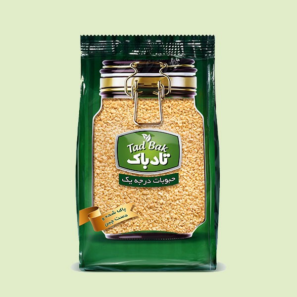 تادباک بلغور گندم 900 گرم استندآپ 12ع