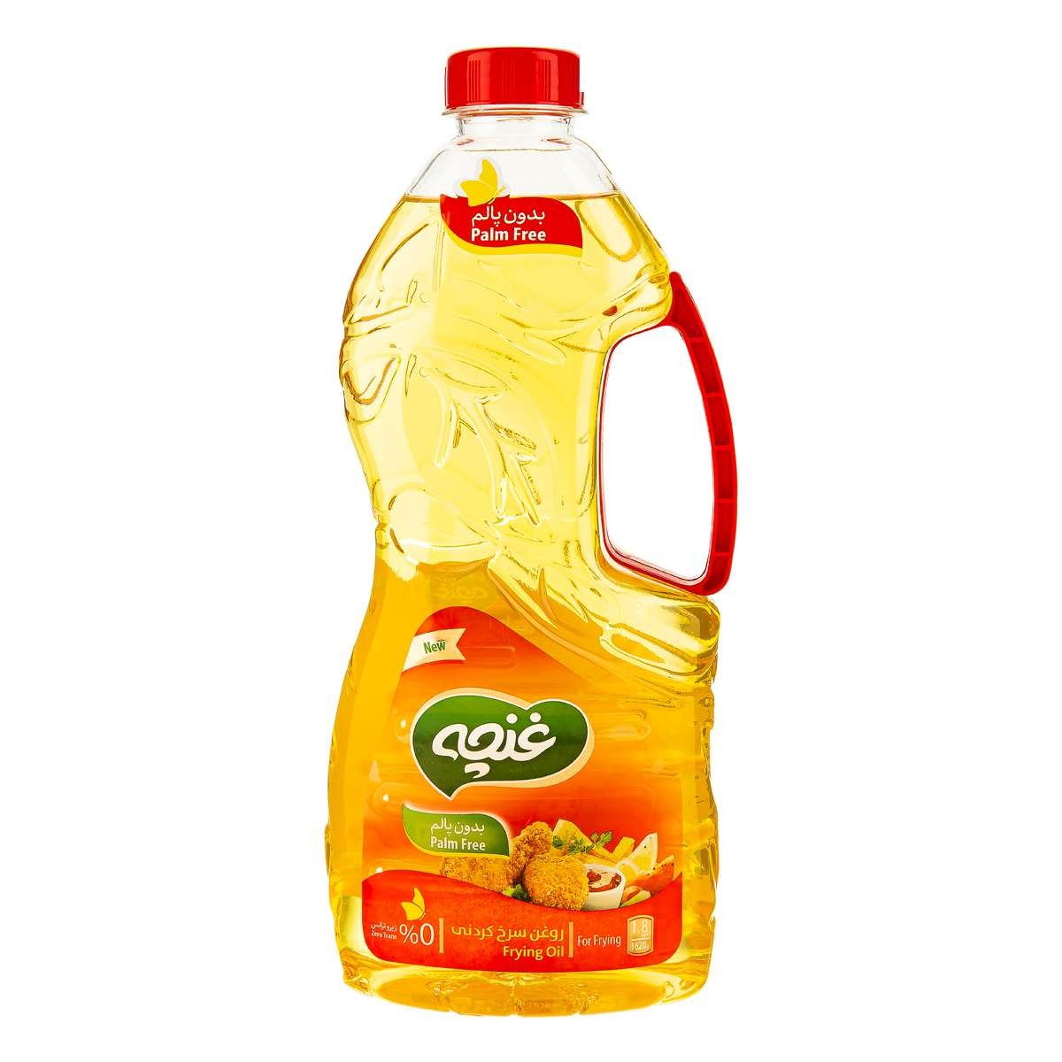 غنچه روغن مایع سرخ کردنی بدون پالم (شفاف) 1620 گرمی