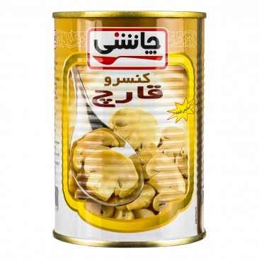 چاشنی کنسرو قارچ دکمه ای 420 گرمی