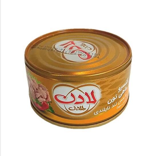 کنسرو ماهی تن سس تایلندی 180 گرمی طلایی لادن