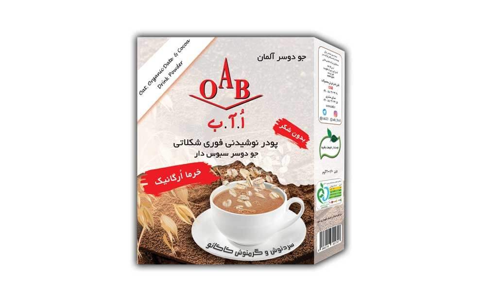 سردنوش و گرمنوش جو دوسر با خرما و کاکائو (فوری) ۲۰۰ گرمی