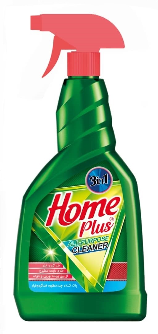ماریناسان هوم پلاس مایع پاک كننده چند منظوره سبز 3 در 1 750 گرم 12 عددی