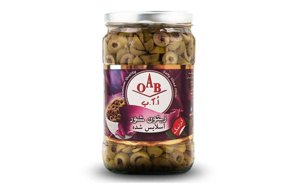 زیتون شور اسلایس شده (OAB) - ۷۰۰ گرمی