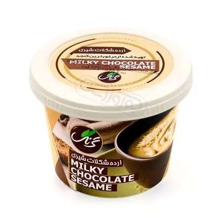 ترنگ اردکان ارده شکلات شیری 12 عددی