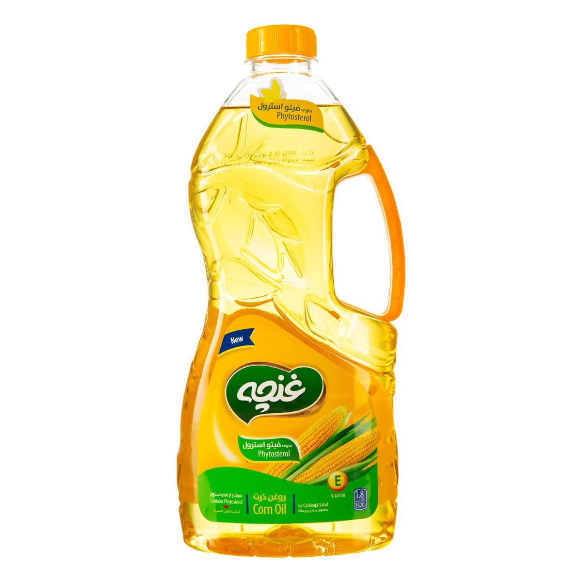 غنچه روغن مایع ذرت 1620 گرمی طرح برگ 6ع دسته دار